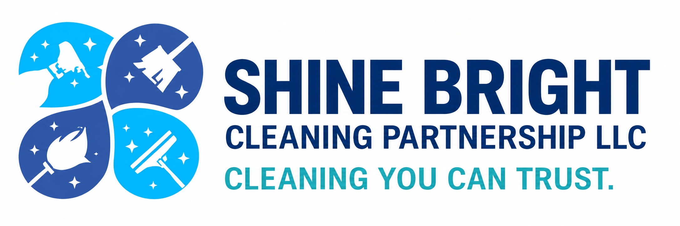 Shine Bright Cleaning Partnership LLC Logo